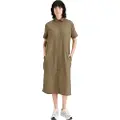 Dockers Button Front Kortermet Midi-kjole