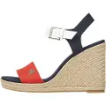 Tommy Hilfiger Wedge Esparto-kilesandaler