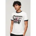 Superdry Photographic Logo Kortarmet T-skjorte