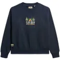 Superdry Travel Souvenir Loose Collegegenser