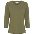Sea Ranch Kaya 3/4 Ermet V-hals T-skjorte