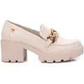 Xti for woman. 14206902-HIELO Moccasins 142069 beige -Heel height 6cm (36), 5 to 8 cm, None, Casual