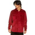 Grimey Aged Rum Corduroy Overskjorte