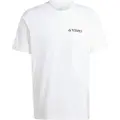 Adidas Mountain T-skjorte hvit