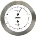 Talamex Termometer/hygrometer Rvs 100 Mm