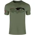 Hotspot titanium Shad Kortarmet T-skjorte