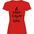 Kruskis Keep Calm And Sail Kortarmet T-skjorte
