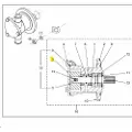 VETUS Reservedelssett For 3-hulls Impellerpumpe