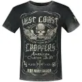 West Coast Choppers Ride Hard Sucker Vintage Kortarmet T-skjorte