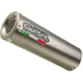 Gpr Exhaust Systems M3 Natural Titanium High Level Full Line System Trident 660 21-22 Euro 5 Cat Godkjent Lyddemper Med Koblingsrør