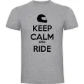 Kruskis Keep Calm And Ride Kortarmet T-skjorte