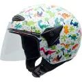 Nzi Helix Ii Junior Åpen Hjelm