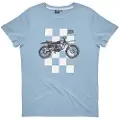 Fuel Motorcycles Scrambler Kortarmet T-skjorte