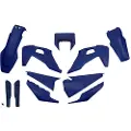 Ufo Husqvarna Te/tx/fe 2020-2022 With Headlight Hukit623f-087 Fork Protectors & Plastsett