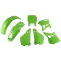 Ufo Kawasaki Kx 125 1990-1991 Kakit196-999a Plastsett