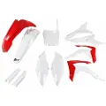 Ufo Honda Crf 250r/450r 2014-2017 With Airbox Cover Usa Hokit122f-999 Fork Protectors & Plastsett