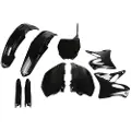 Ufo Yamaha Yz 125/250 2008-2014 No Usa Yakit302f-001 Fork Protectors & Plastsett