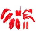 Ufo Honda Crf 250r/450r 2011-2013 Usa Hokit115f-070 Fork Protectors & Plastsett
