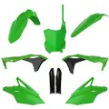 Polisport Off Road Mx Full Kawasaki Kx250f 17-20 91494 Plastsett