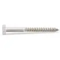 Euromarine Vbth Din 571 A4 Sekskantskrue For Tre 10x100 Mm 5 Enheter