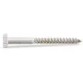 Euromarine Vbth Din 571 A4 Sekskantskrue For Tre 10x50 Mm 10 Enheter