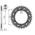 Sunstar Steel Yamaha Wr 125 91-98 Bakre Tannhjul