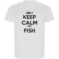 Kruskis Keep Calm And Fish Eco Kortarmet T-skjorte