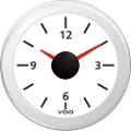 VDO View Line H:m Dobbel Linse Enkelt Skala Rundt Klokkeinstrument 12v