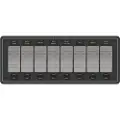 Blue Sea Systems Contura Vanntett Dc-panel 8-posisjon 12v