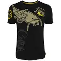 Hotspot titanium Fishing Mania Catfish Kortarmet T-skjorte