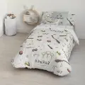Muare Nordisk Putetrekk Med Knapper Til 120 Cm Seng 200x200 Cm