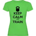 Kruskis Keep Calm And Train Kortarmet T-skjorte