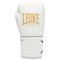 Leone1947 White&gold Kunstlær Boksehansker