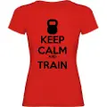 Kruskis Keep Calm And Train Kortarmet T-skjorte