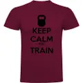 Kruskis Keep Calm And Train Kortarmet T-skjorte
