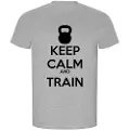 Kruskis Keep Calm And Train Eco Kortarmet T-skjorte