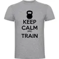 Kruskis Keep Calm And Train Kortarmet T-skjorte
