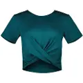Under Armour Motion Crossover Crop Kortarmet T-skjorte