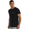Tyr Ultrasoft Lightweight Tri Blend Tech Big Logo Kortarmet T-skjorte