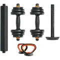 Fed Hantlesett V2+stang+kettlebell 20kg