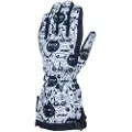 Matt Black & White Catss Tootex Hansker