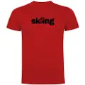 Kruskis Word Skiing Kortarmet T-skjorte