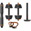 Fed Manualsett+vektløfterstang+kettlebell 20kg