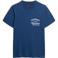 Superdry Copper Label Chest Graphic Kortarmet T-skjorte