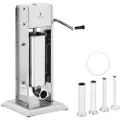 Usorteret Royal Catering Filler, vertikal pølsestopper, manuell, 5 l + 4 trakter