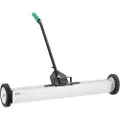 MSW Magnetisk kost for oppsamling av spikerflis på hjul, bredde 90 cm