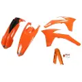 Ufo Ktm Exc/exc-f 2012-2013 Ktkit513f-127 Fork Protectors & Plastsett
