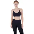 Hurley Solid Cross Back Sports-bh Med Lav Støtte