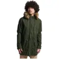 Superdry Vintage Miltry Faux Fur Jakke