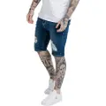 SikSilk Distressed Korte Jeans